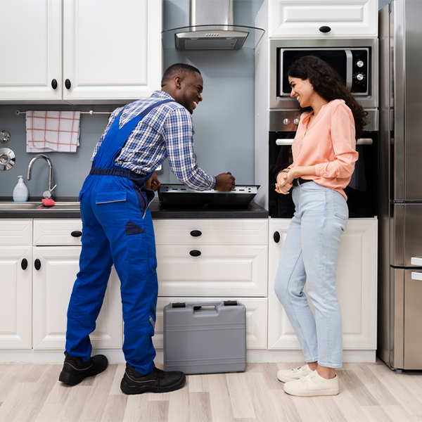 what kind of warranty do you offer on your cooktop repair services in Wakefield OH